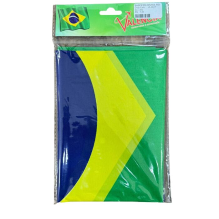 Bandeira do Brasil Flâmula - Pacote com 2 Unidades (60x90cm)