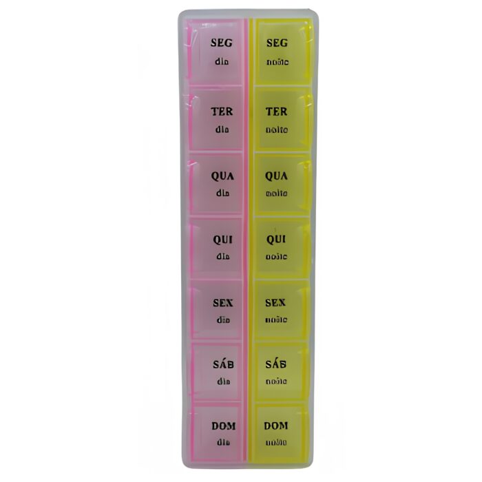 Organizador de Plástico para Remédios 21.5x6.4cm - Madô