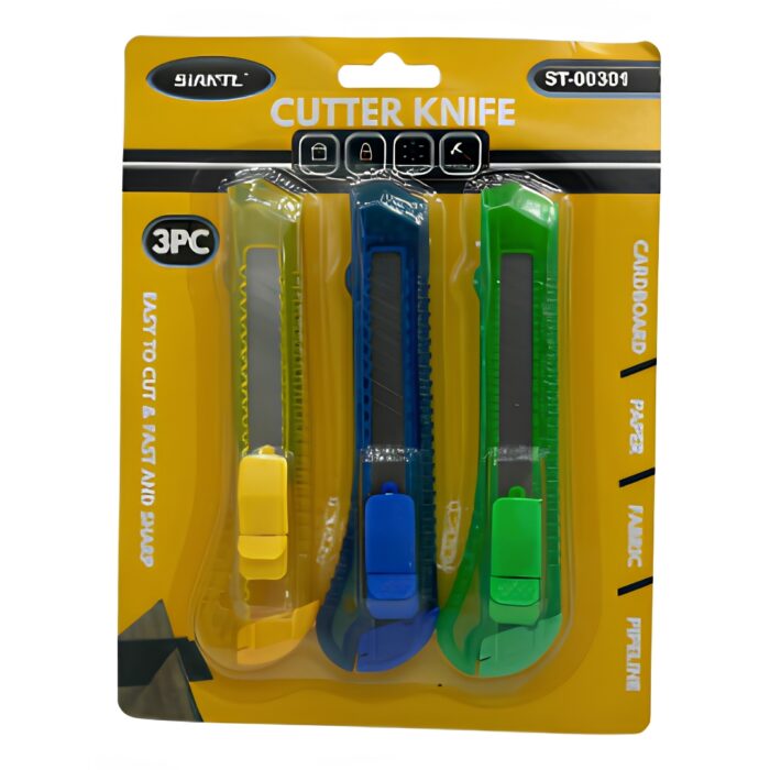Kit com 3 Estiletes de Metal Comum 4cm - Madô