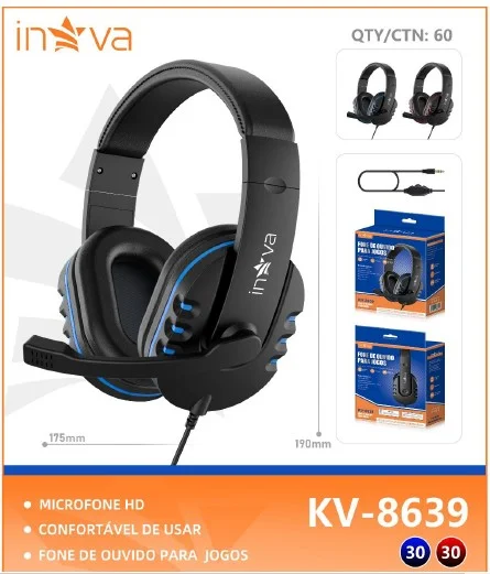 Fone de Ouvido KV8639 - Innova