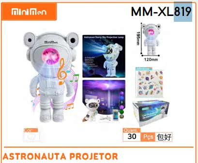 Luminária Projetor Astronauta MMXL819 - Innova