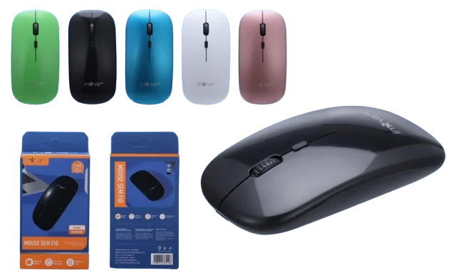 Mouse Óptico Sem Fio M20090 - Innova