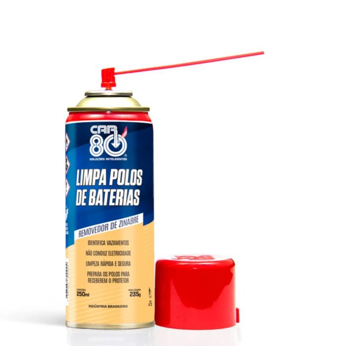 Limpa Polos de Bateria Removedor de Zinabre Car 80 (250ml)