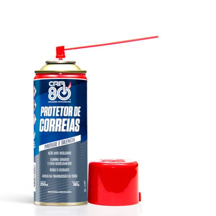 Protetor e Silenciador de Correias Spray Car 80 (250ml)