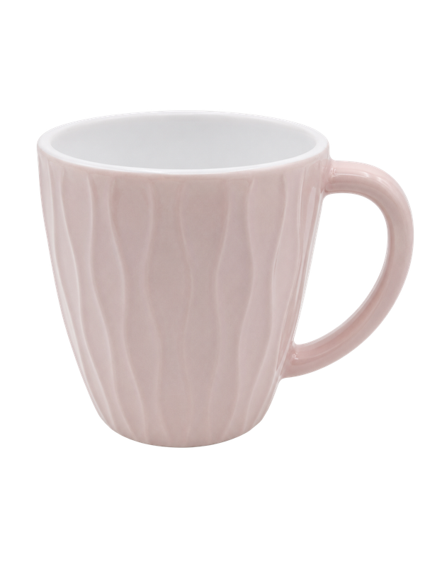 Caneca de Vidro Opalino 200ml - Pastel Pink