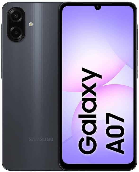 Smartphone Samsung Galaxy A07 128GB 4GB RAM Preto (Dual SIM)