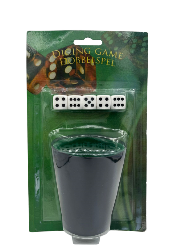 Jogo Copo General com 5 Dados