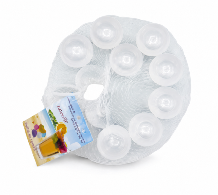 Kit com 12 Peças de Gelo de Silicone