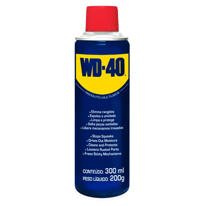 Óleo Desengripante Lubrificante WD-40 Multiusos Original 300ml / 200g