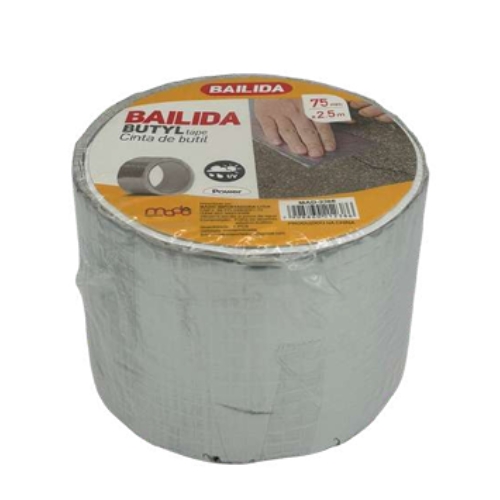 Fita Manta Asfáltica Adesiva Aluminizada 75mm x 2,5m