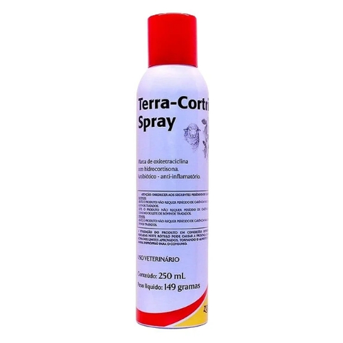 Terra-Cortril Spray Uso Veterinário 250ml