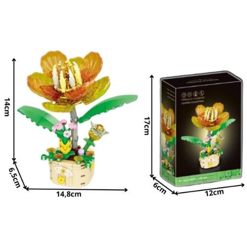 Blocos de Montar Flor de Lótus - 156 peças