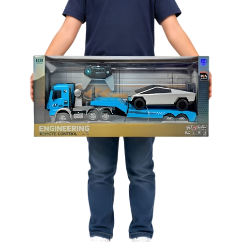 Caminhão Plataforma Controle Remoto + Cybertruck