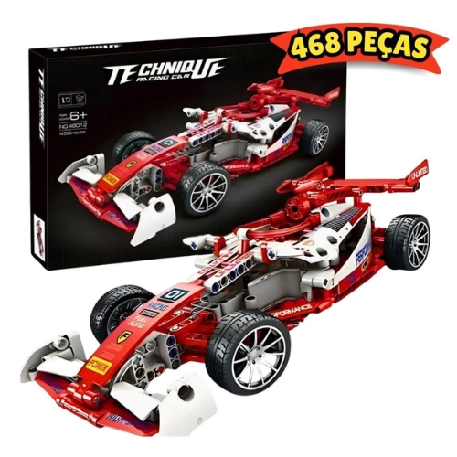 Blocos de Montar Carro Fórmula 1 - 468 peças