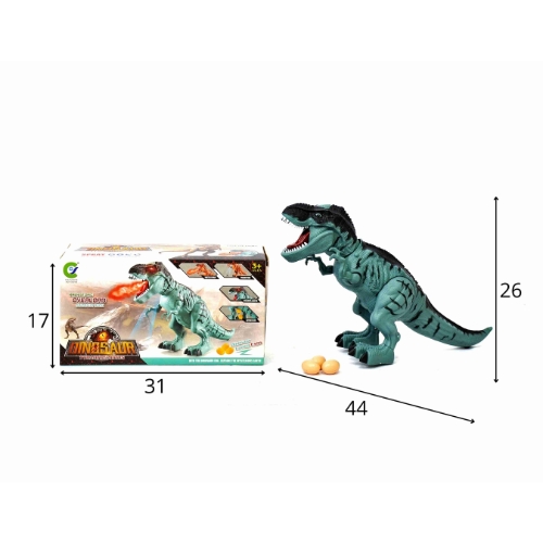 Tiranossauro Rex Que Solta Fumaça e Bota Ovo