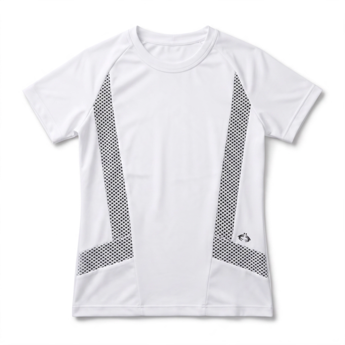 Blusa Manga Curta Kids Charlote L Tela Dry